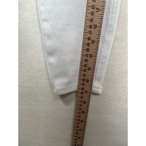 SPANX Ready-to-Wow Denim Leggings white sz M - Picture 6 of 11